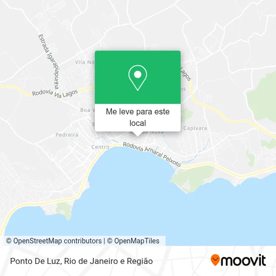 Ponto De Luz mapa