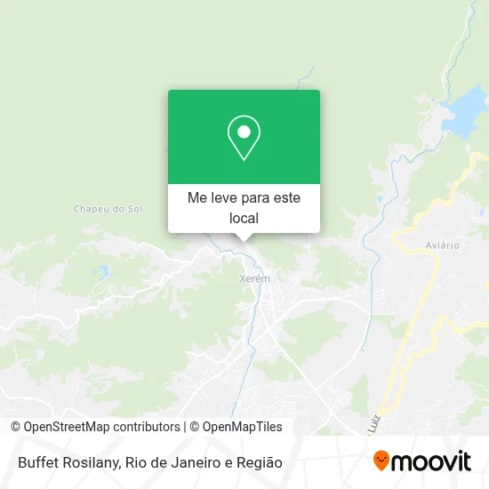 Buffet Rosilany mapa