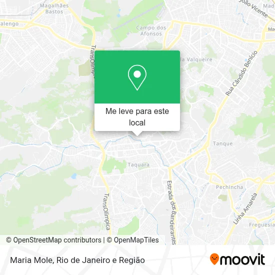Maria Mole mapa