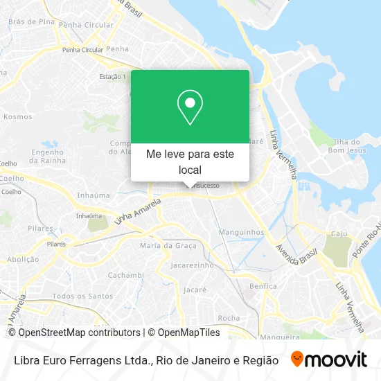 Libra Euro Ferragens Ltda. mapa