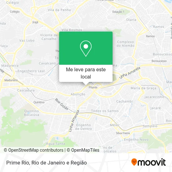 Prime Rio mapa