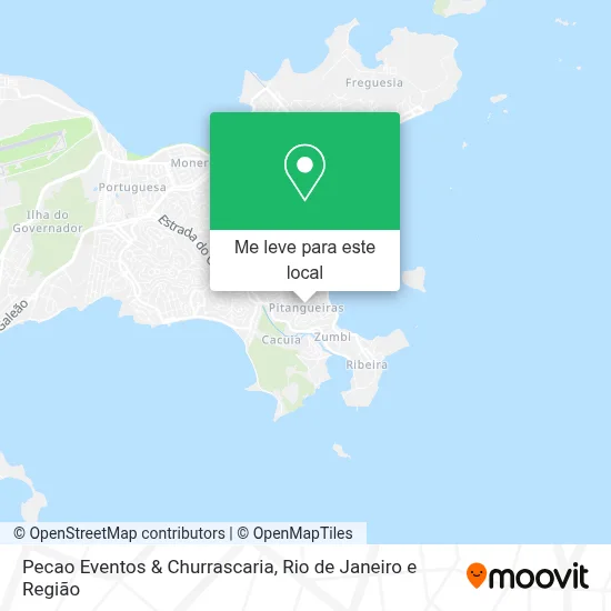 Pecao Eventos & Churrascaria mapa