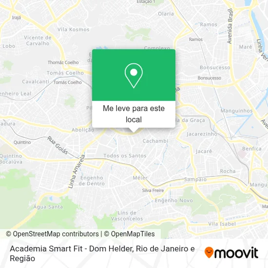 Academia Smart Fit - Dom Helder mapa