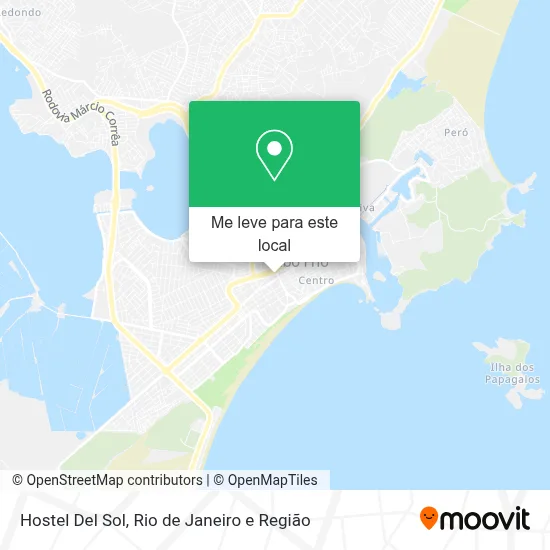 Hostel Del Sol mapa