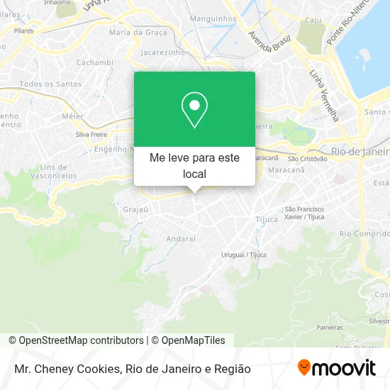 Mr. Cheney Cookies mapa