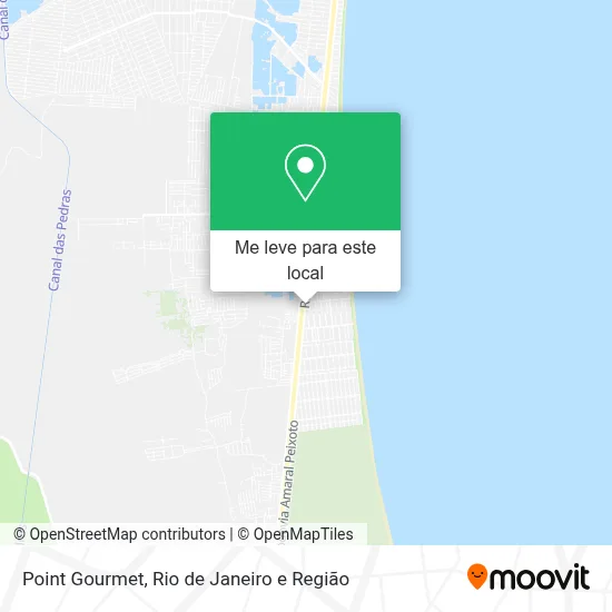 Point Gourmet mapa