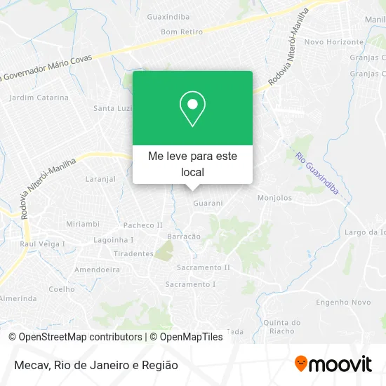 Mecav mapa