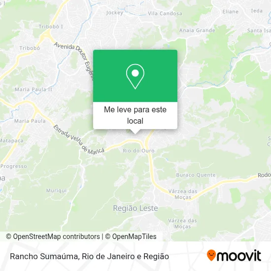 Rancho Sumaúma mapa