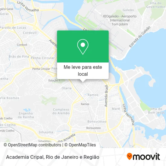 Academia Cripal mapa
