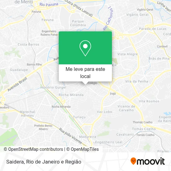 Saidera mapa