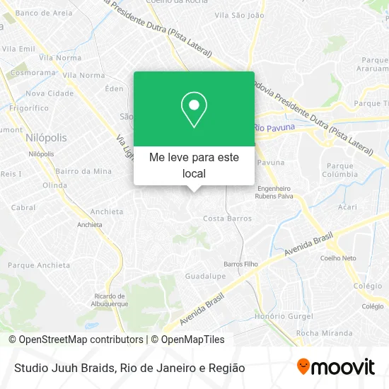 Studio Juuh Braids mapa