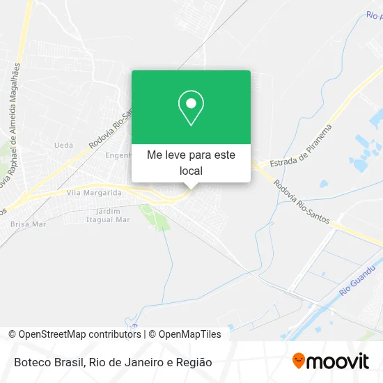 Boteco Brasil mapa
