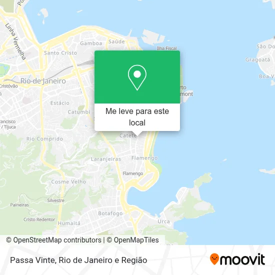 Passa Vinte mapa