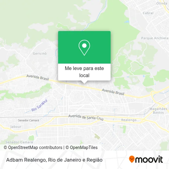 Adbam Realengo mapa