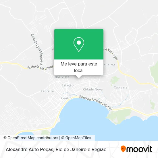 Alexandre Auto Peças mapa