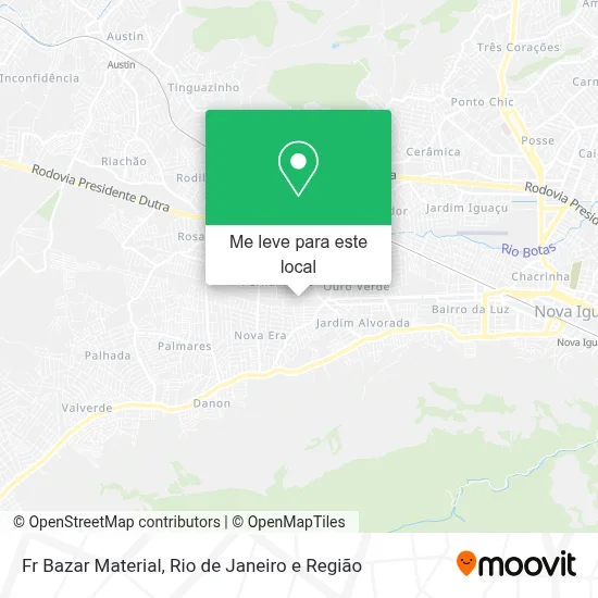 Fr Bazar Material mapa