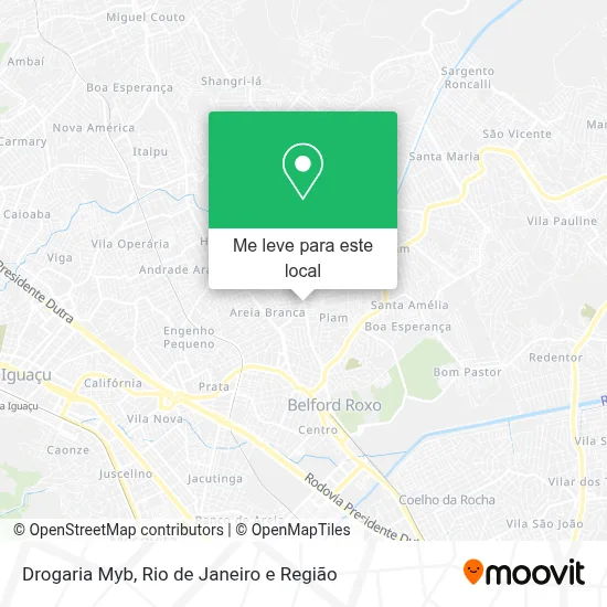 Drogaria Myb mapa