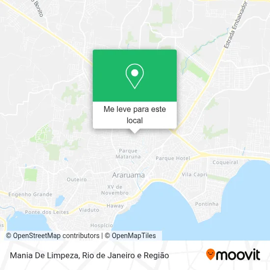 Mania De Limpeza mapa