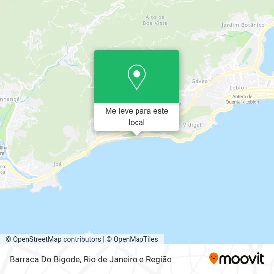 Barraca Do Bigode mapa