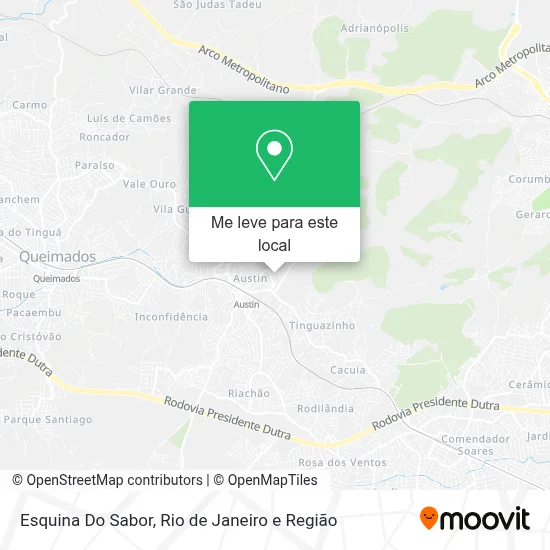 Esquina Do Sabor mapa