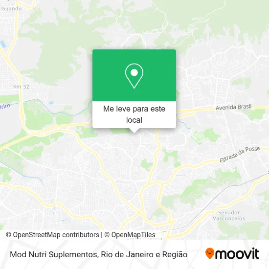 Mod Nutri Suplementos mapa
