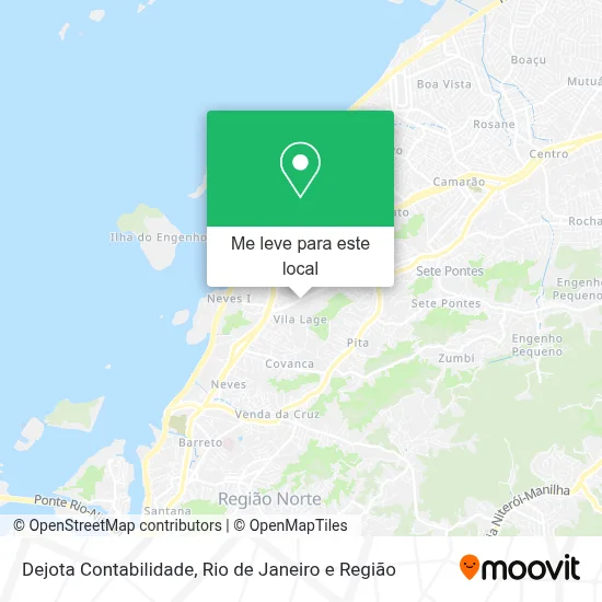 Dejota Contabilidade mapa
