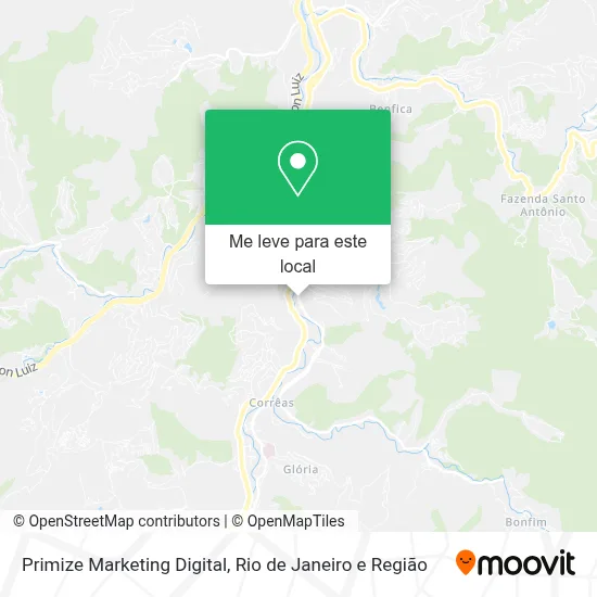 Primize Marketing Digital mapa