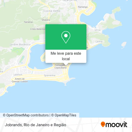 Jobrands mapa