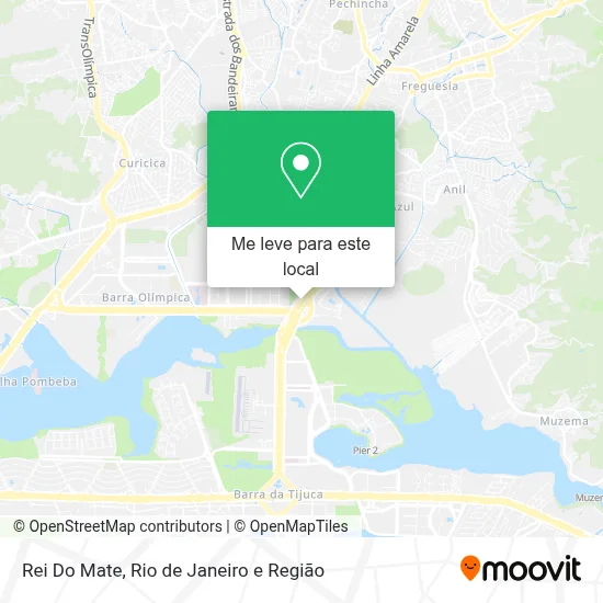 Rei Do Mate mapa