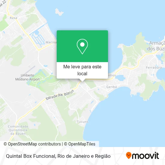 Quintal Box Funcional mapa