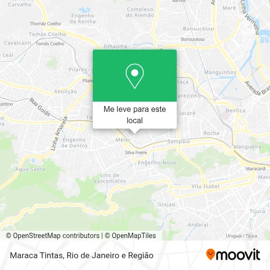 Maraca Tintas mapa