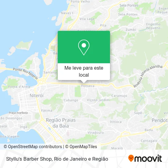 Styllu's Barber Shop mapa