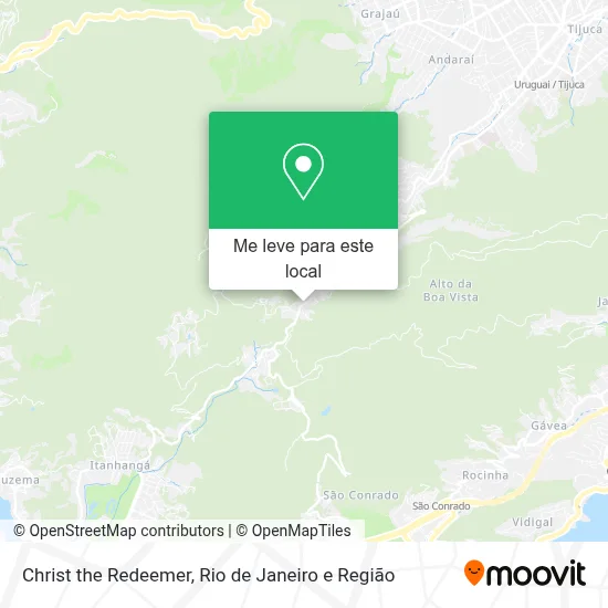 Christ the Redeemer mapa