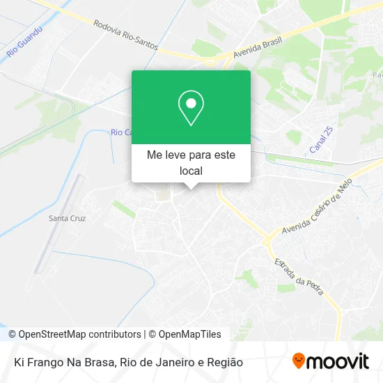 Ki Frango Na Brasa mapa