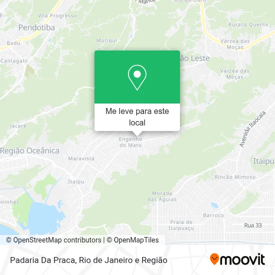 Padaria Da Praca mapa