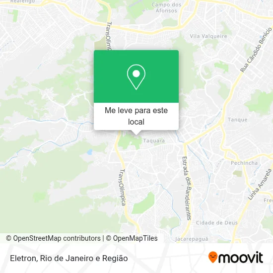 Eletron mapa