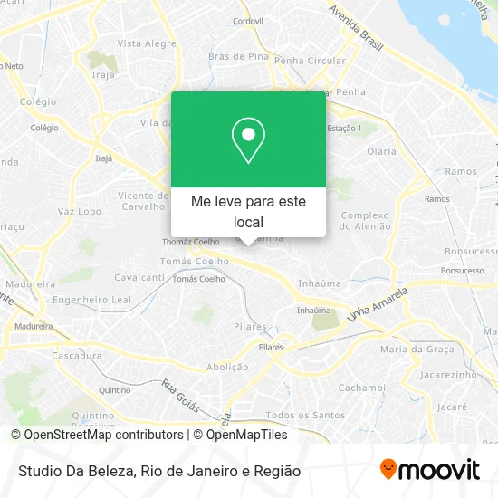 Studio Da Beleza mapa