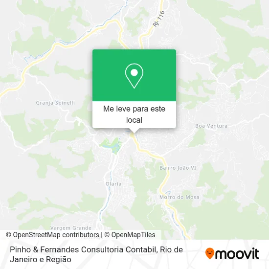 Pinho & Fernandes Consultoria Contabil mapa