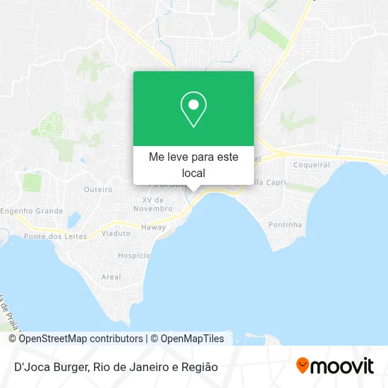 D'Joca Burger mapa