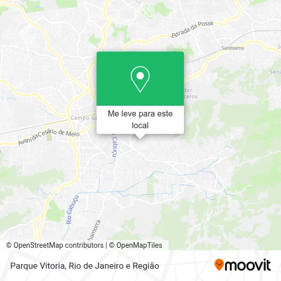 Parque Vitoria mapa