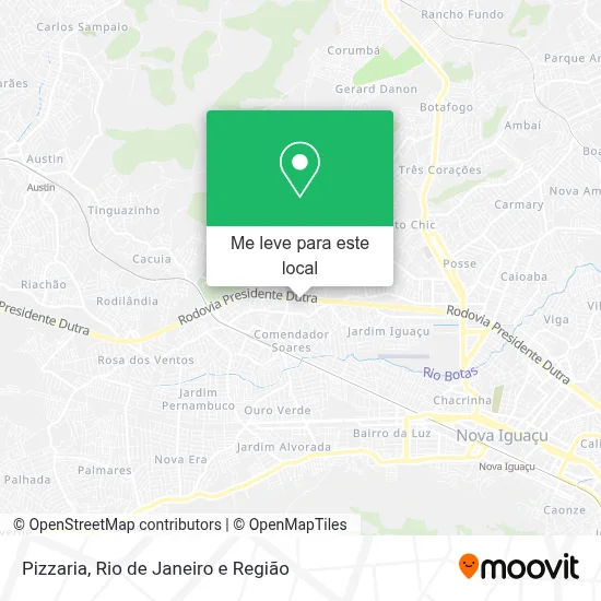 Pizzaria mapa