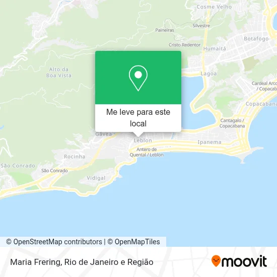 Maria Frering mapa