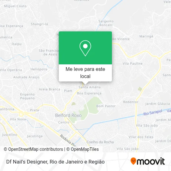 Df Nail's Designer mapa