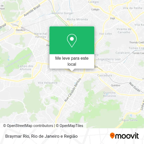 Braymar Rio mapa