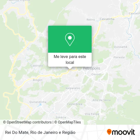 Rei Do Mate mapa