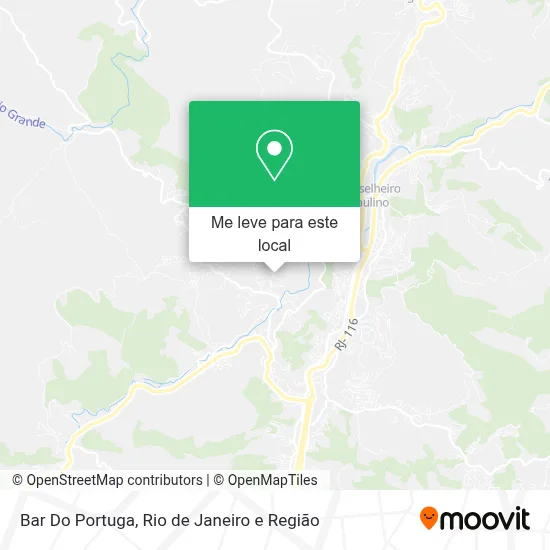 Bar Do Portuga mapa