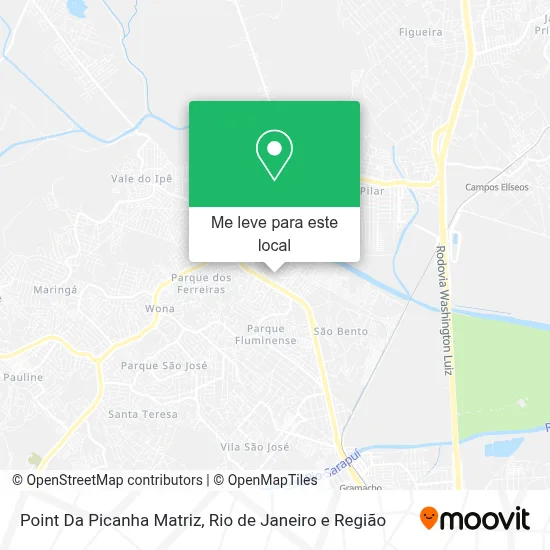 Point Da Picanha Matriz mapa