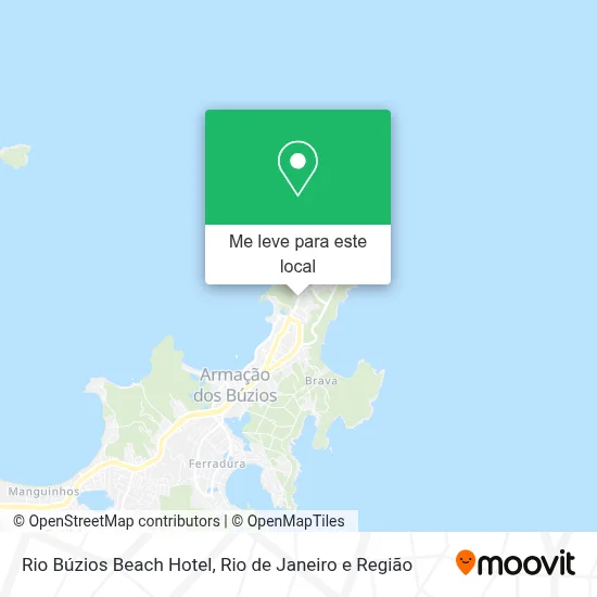Rio Búzios Beach Hotel mapa