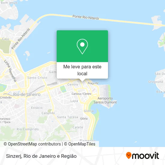 Sinzerj mapa