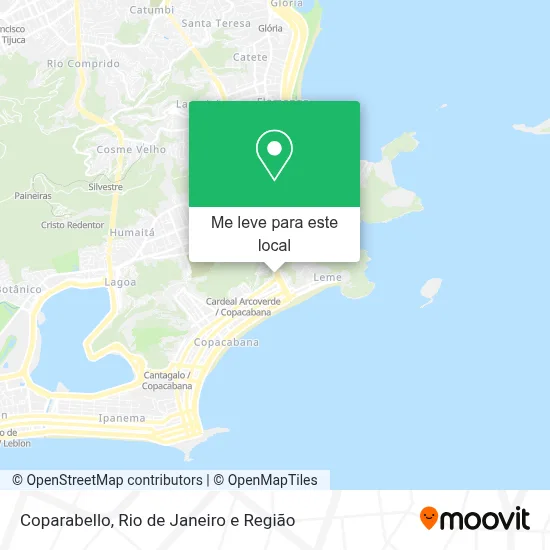 Coparabello mapa